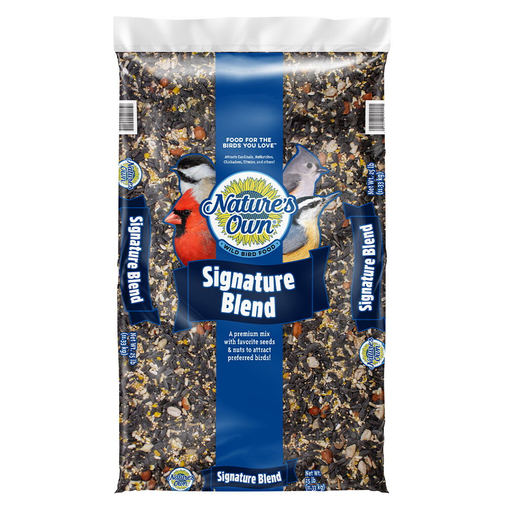 image of Signature Blend Bird Seed, 25 lb