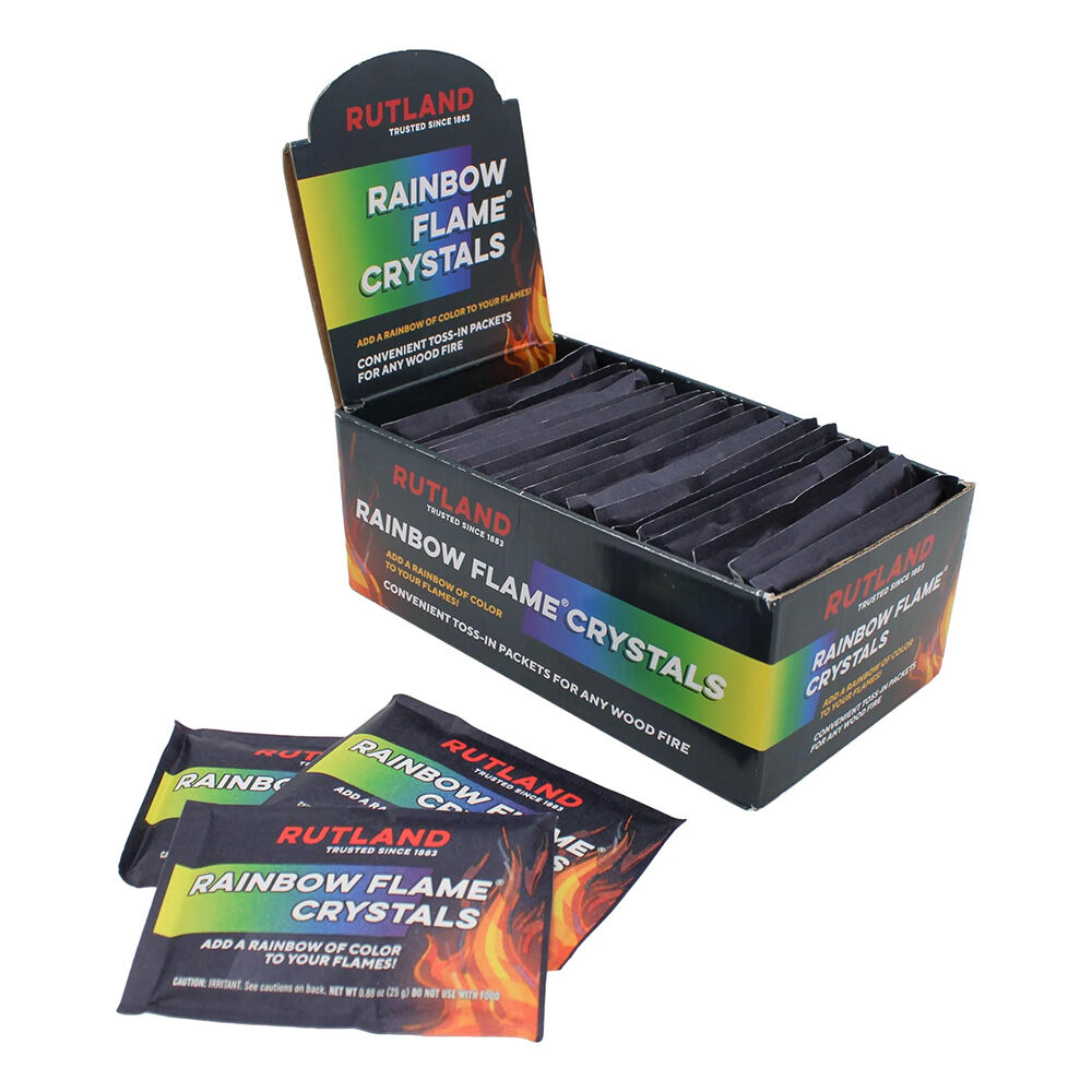 image of Rainbow Flame Crystals, 16 oz