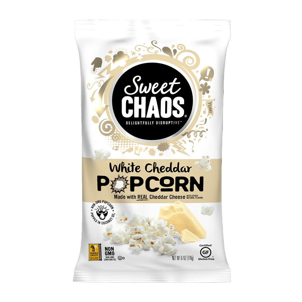 image of Bagged Popcorn- White Cheddar, 6 oz