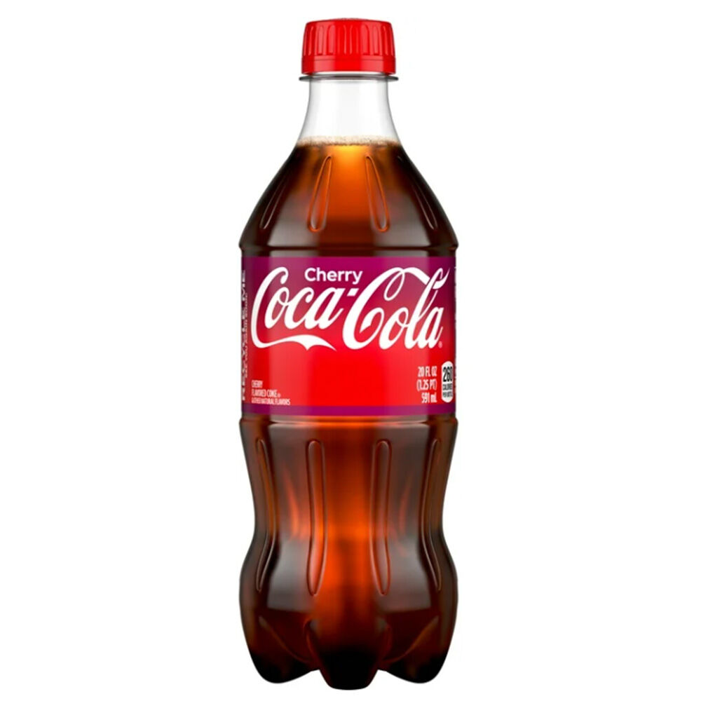 image of Cherry Soda Pop, 20 fl oz