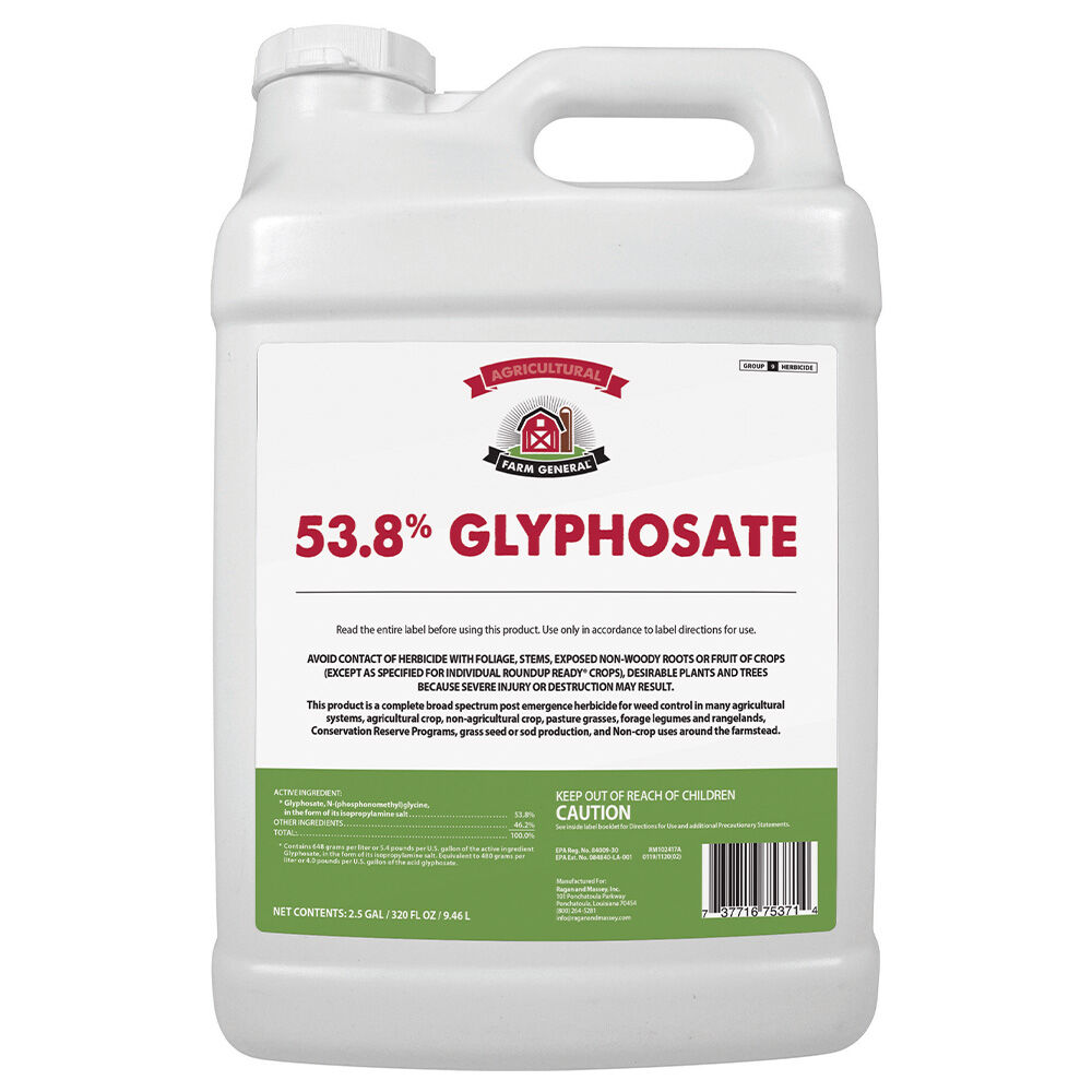 image of Concentrate Grass and Weed Killer 53.8% Glyphosate, 2.5 gal