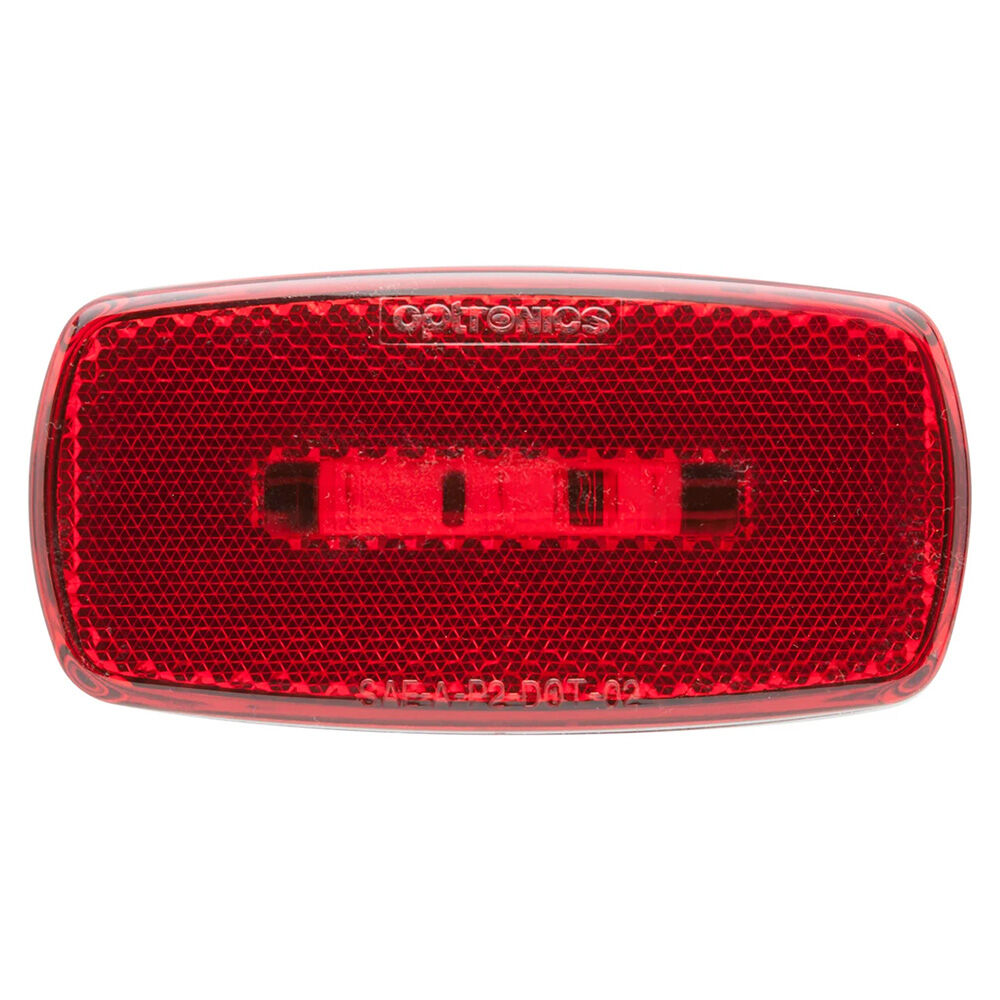 image of 4 in Red LED Oblong Marker/Clearance Light