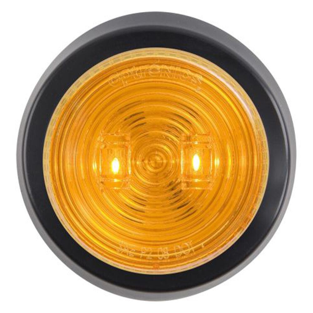 image of 2.5 in Amber LED Round Marker/Clearance Light
