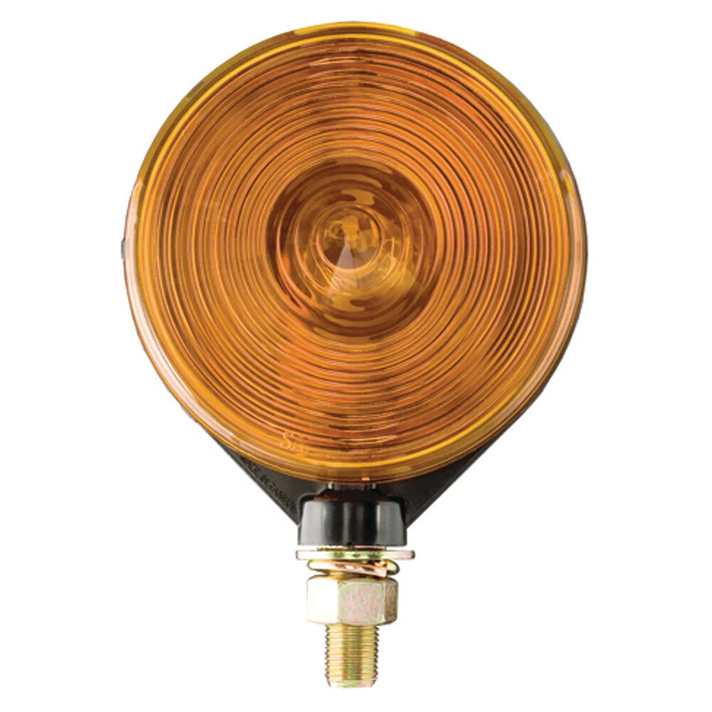 image of 4 in Amber Round Pedestal Tail Light