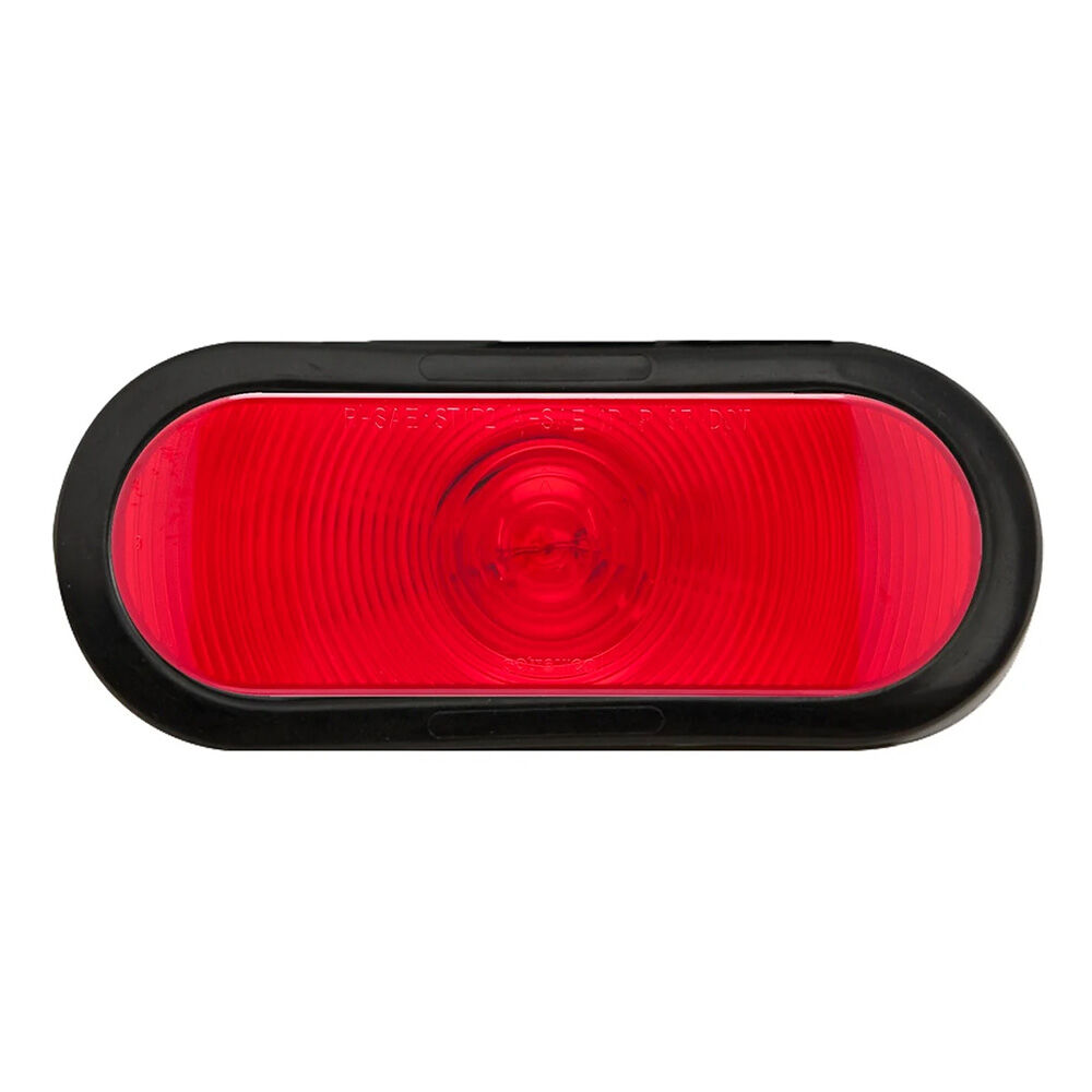 image of 6 in Red Oval Flush Tail Light Kit