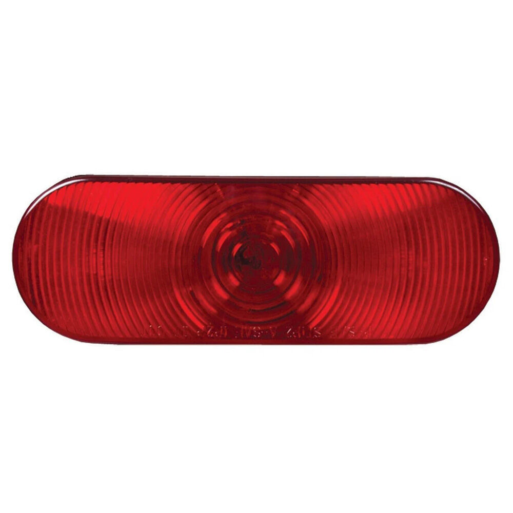 image of 6 in Red Oval Flush Tail Light