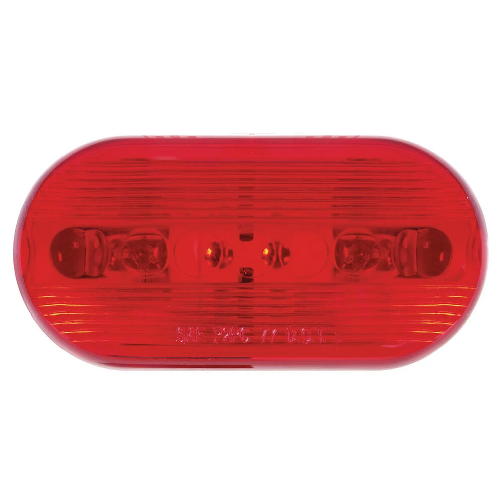 image of 4 in Red Oval Surface Marker/Clearance Light