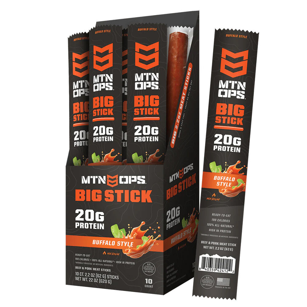 image of BIG STICK High Protein Meat Stick, Buffalo Style