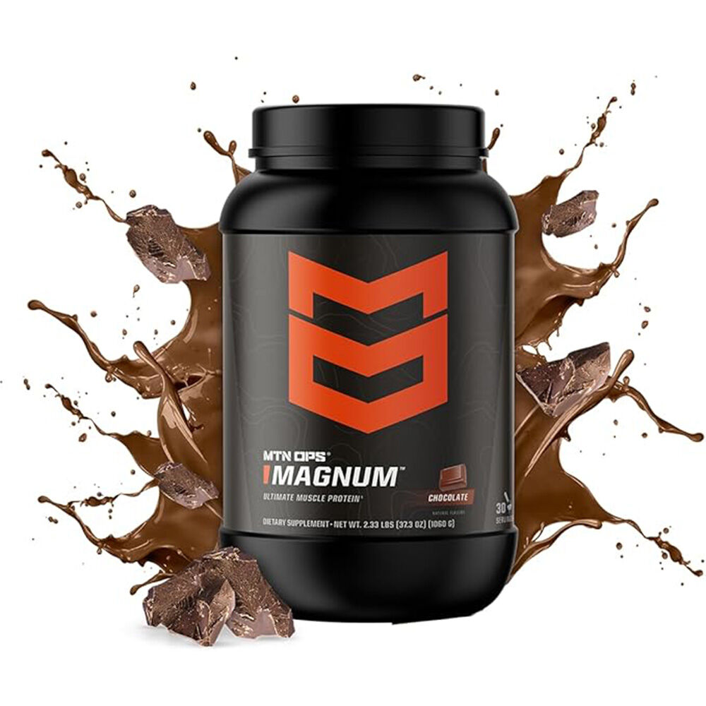 image of MAGNUM Chocolate Protein Powder, 30 Servings