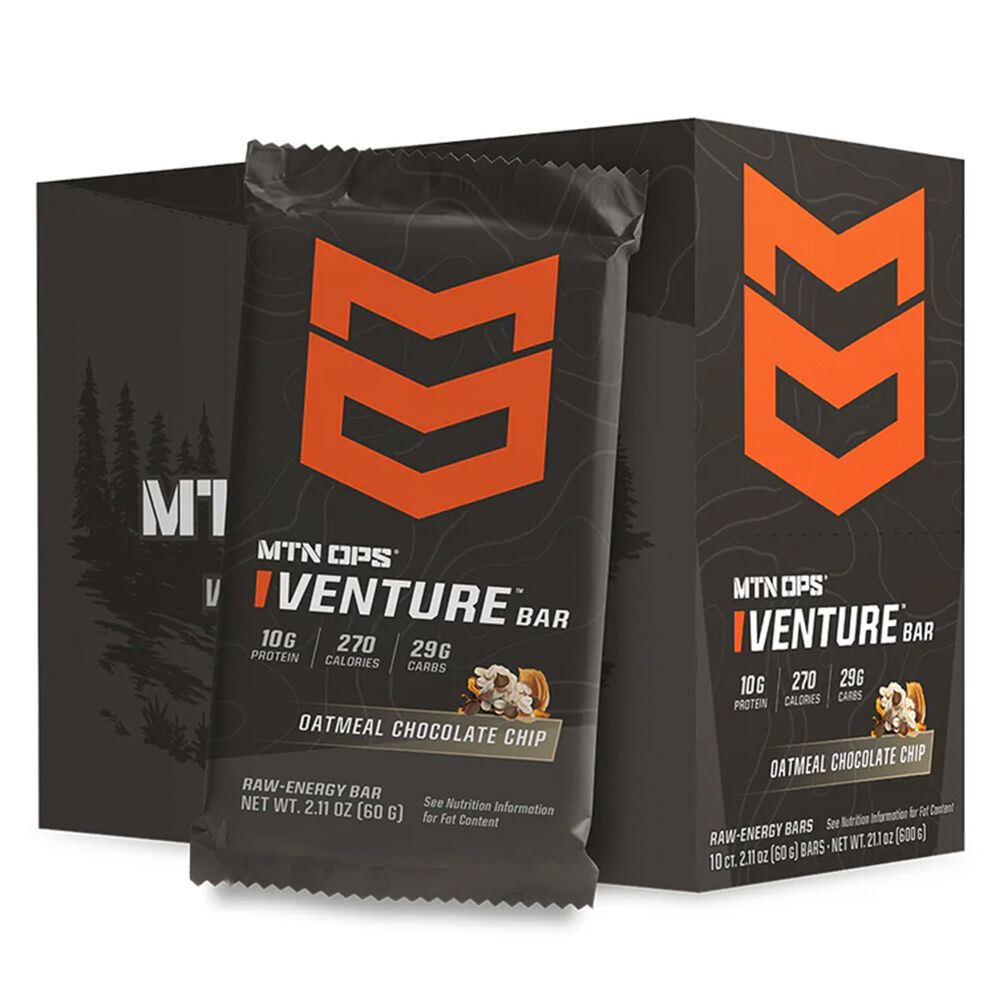 image of VENTURE Energy Bar Protein Snack, Oatmeal Chocolate Chip