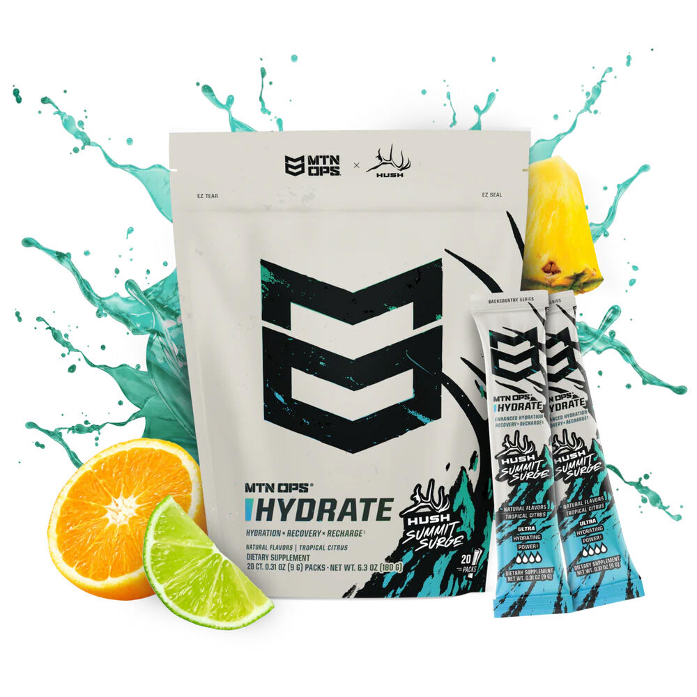 image of HYDRATE Electrolytes Powder Drink Mix, 20 Servings, Summit Surge