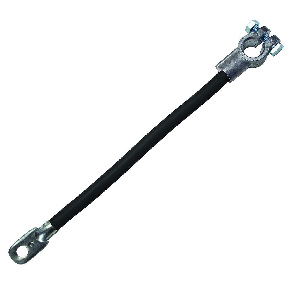 image of 4 AWG Black Top Post Cable, 15 in