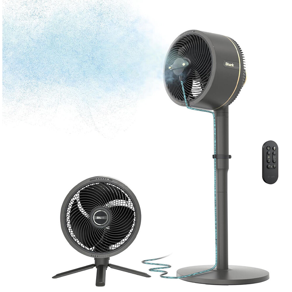 image of FlexBreeze Oscillating Fan with InstaCool Misting Attachment