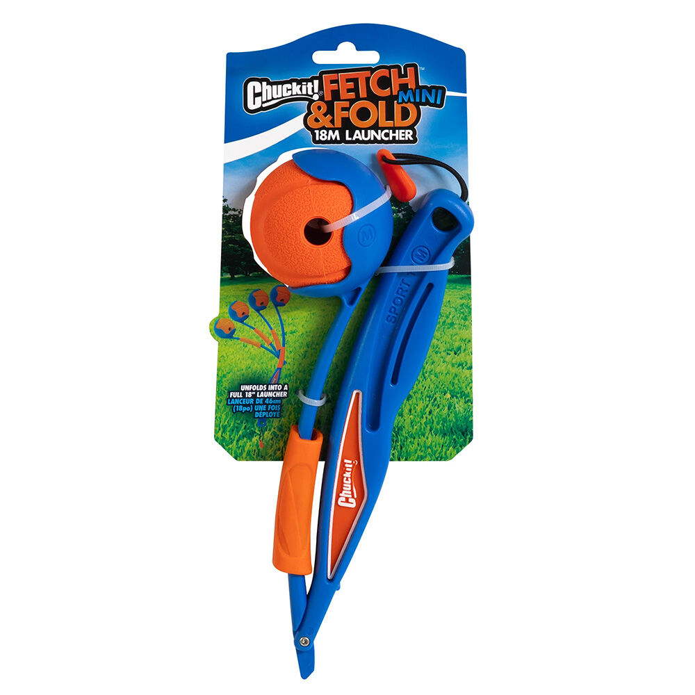 image of Fetch and Fold Mini 18M Launcher Dog Toy