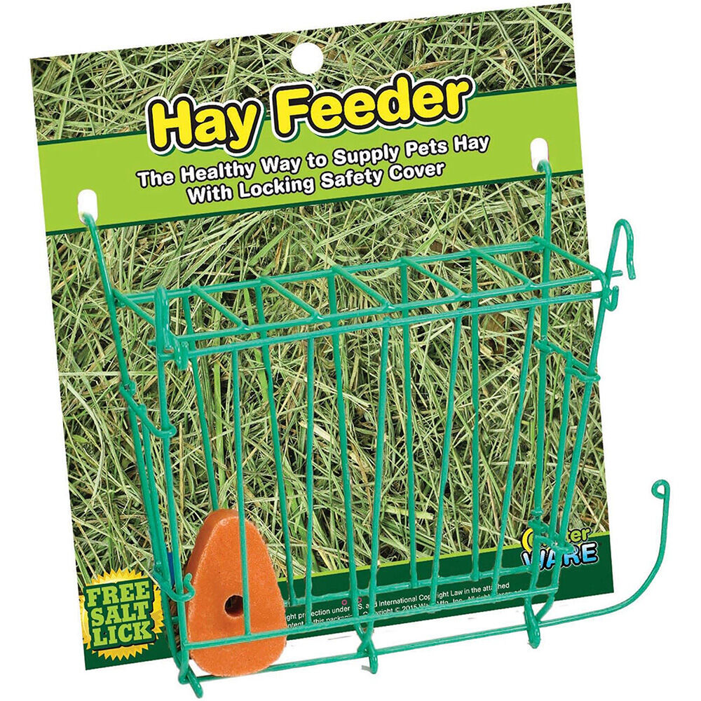image of Rabbit Hay Feeder with Salt Holder