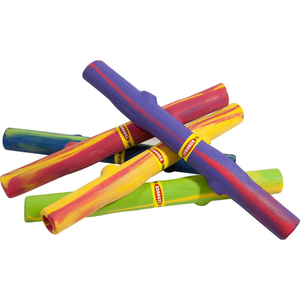 image of Assorted Crunch Stick Tough Dog Toy (Style May Vary)