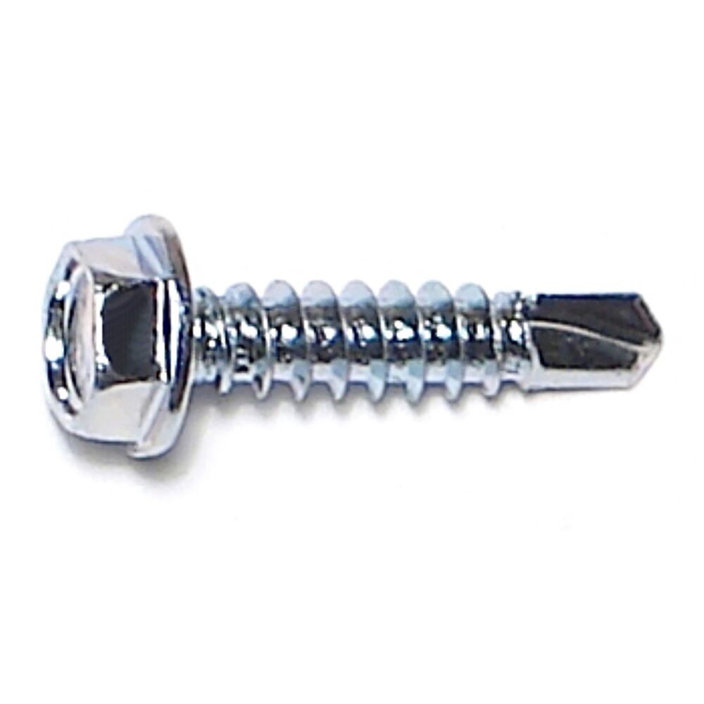 image of 8 x 3/4 Hex Washer Self-Drilling Screws - 23062