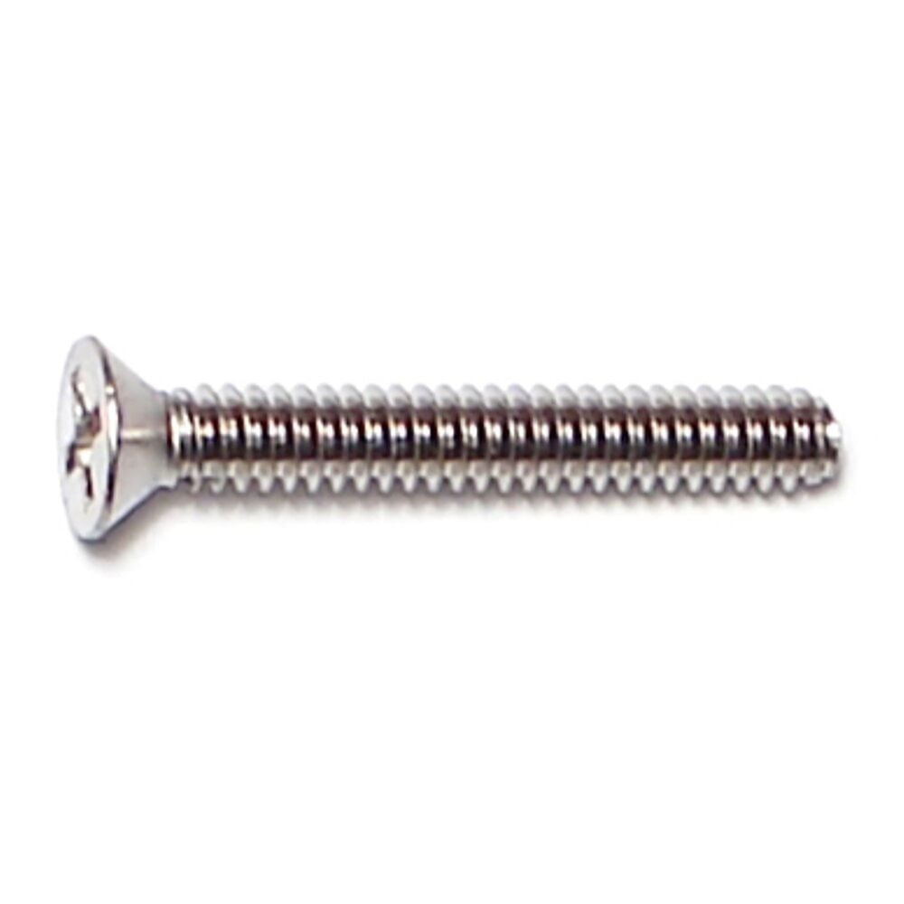 image of 6-32 X 1Phillips Flat Machine Screw