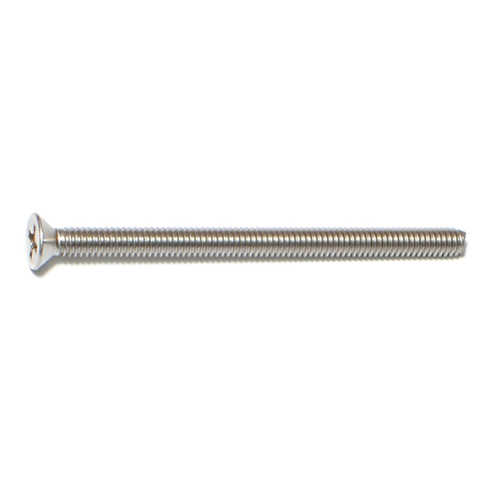 image of 8-32 X 2-1/2 Phillips Flat Machine Screw