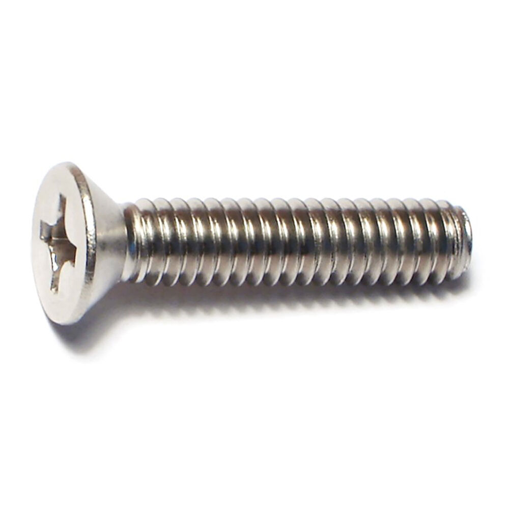 image of 1/4-20 X 1-1/4 Phillips Flat Machine Screw