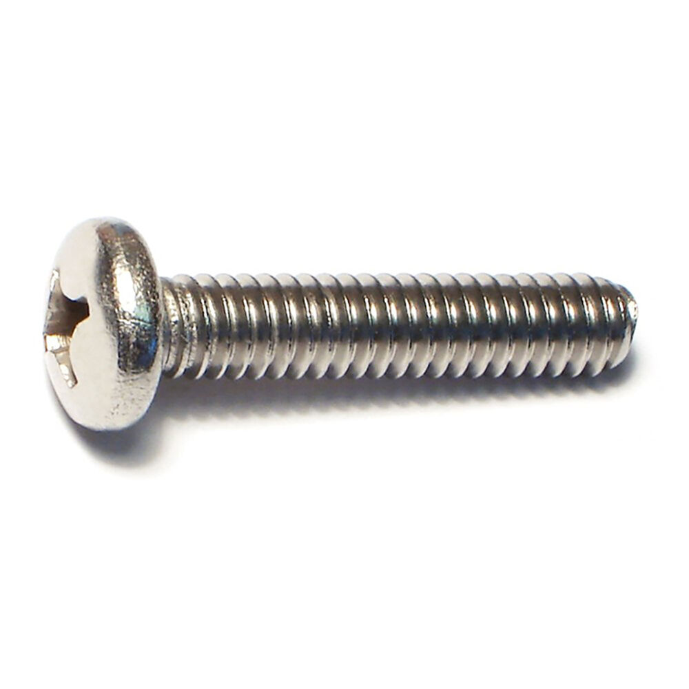 image of 1/4-20 X 1-1/4 Pan Head Machine Screw