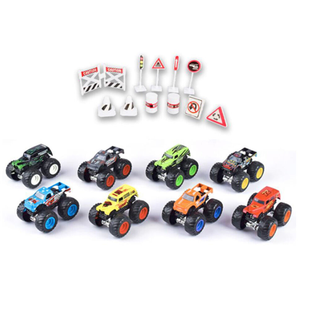 image of Diecast Monster Truck Set 20 pc