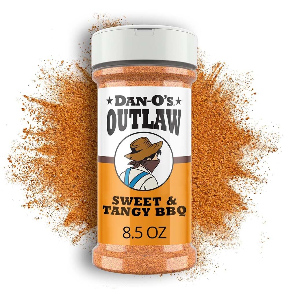 image of Outlaw Sweet & Tangy BBQ Seasoning, 8.5 oz
