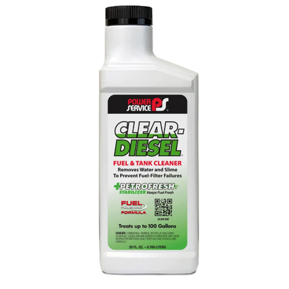 image of Clear Diesel Fuel and Tank Cleaner, 26 oz