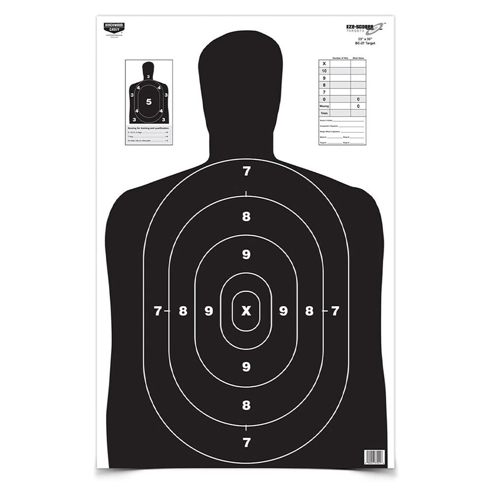 image of 24 in x 35 in Silhouette Target- 5 pk