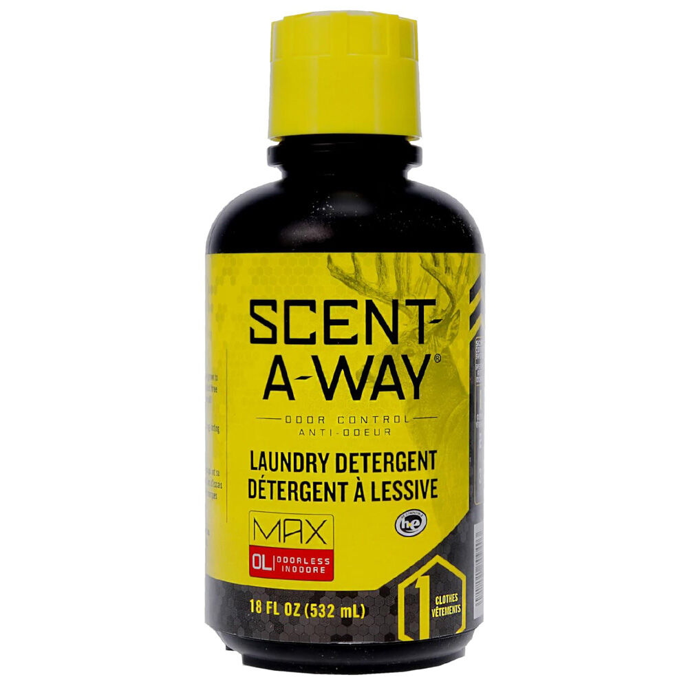 image of Odorless Laundry Detergent- Scent-A-Way MAX, 18 oz