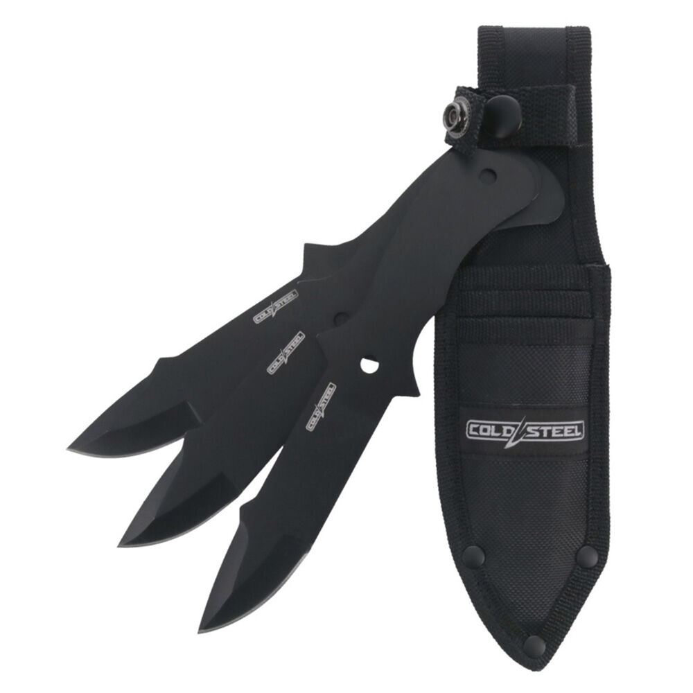 image of Throwing Knives with Sheath- 3 pk