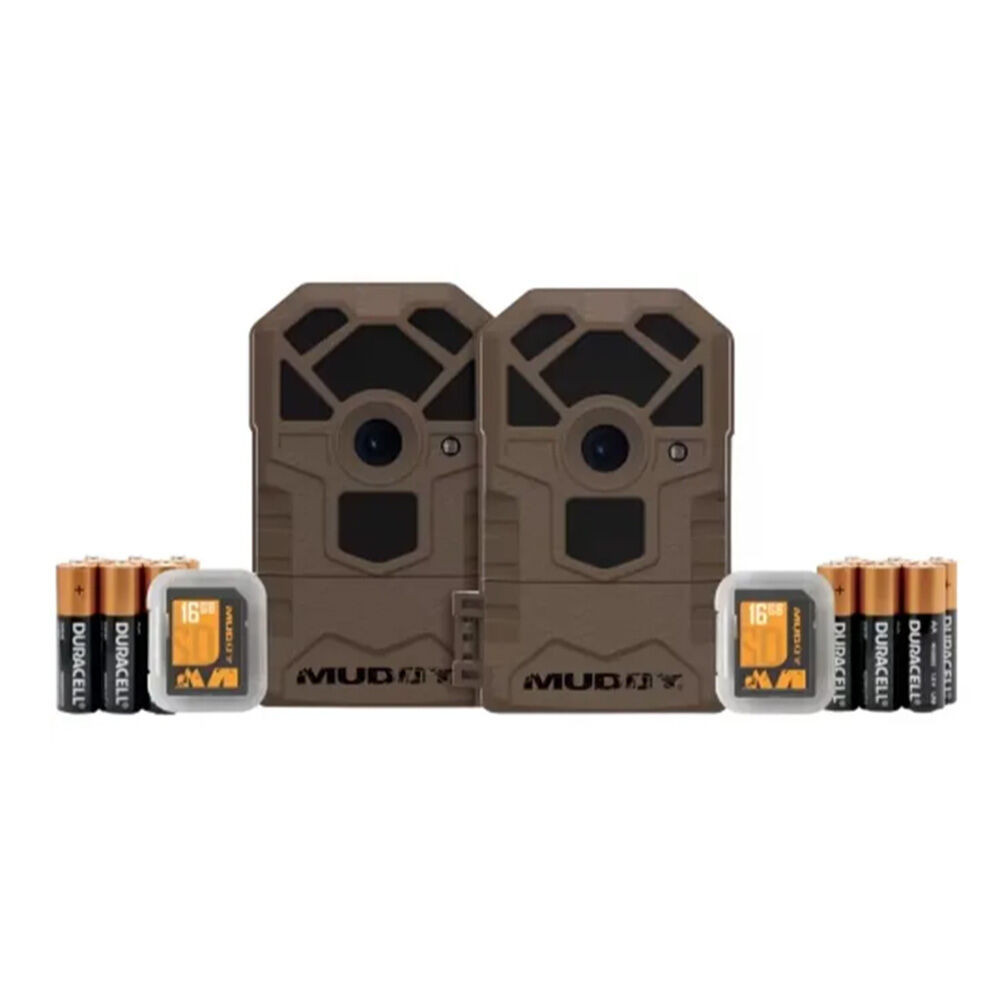 image of MTC100K Trail Camera Combo with Batteries and SD Cards- 2 pk