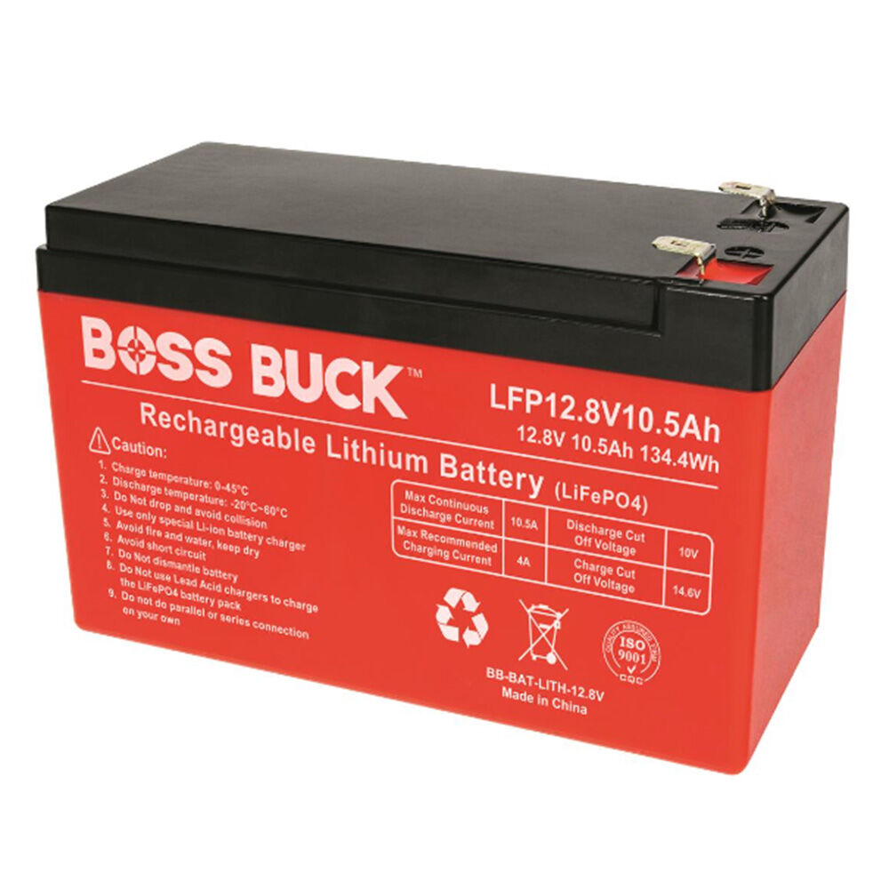 image of 12V Rechargable Lithium Battery