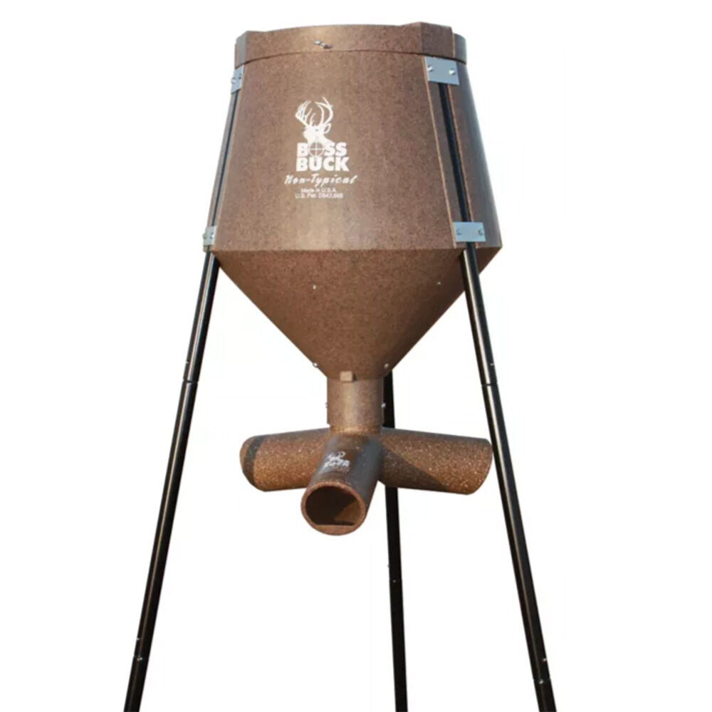 image of 200 lb All-In Gravity Rotomolded Protein Game Feeder