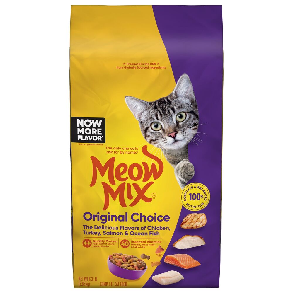 image of Dry Cat Food- Original, 6.3 lb