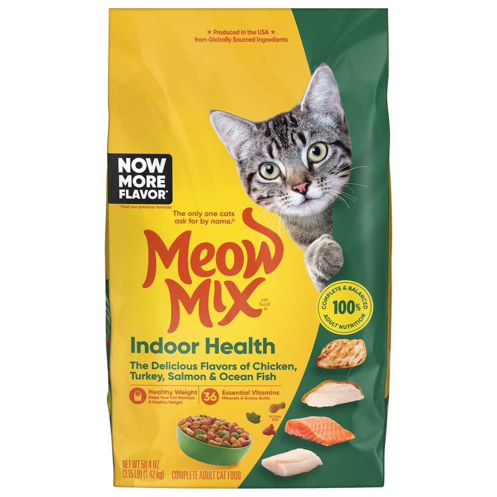 image of Dry Cat Food- Indoor, 3.15 lb