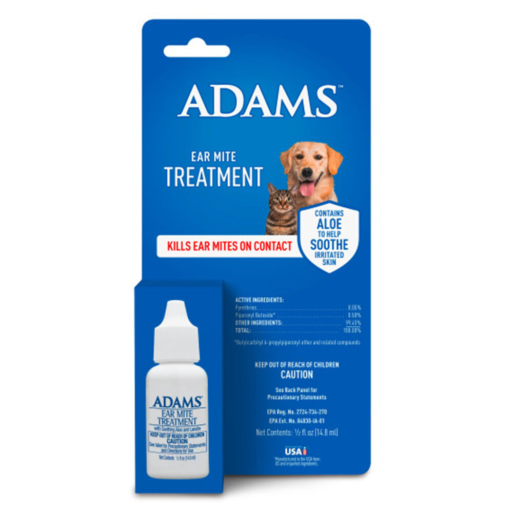 image of Pet Ear Mite Treatment- .5 oz