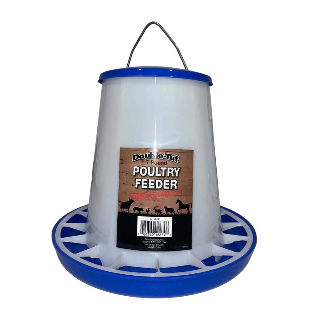 image of Plastic Poultry Feeder- 7 lb