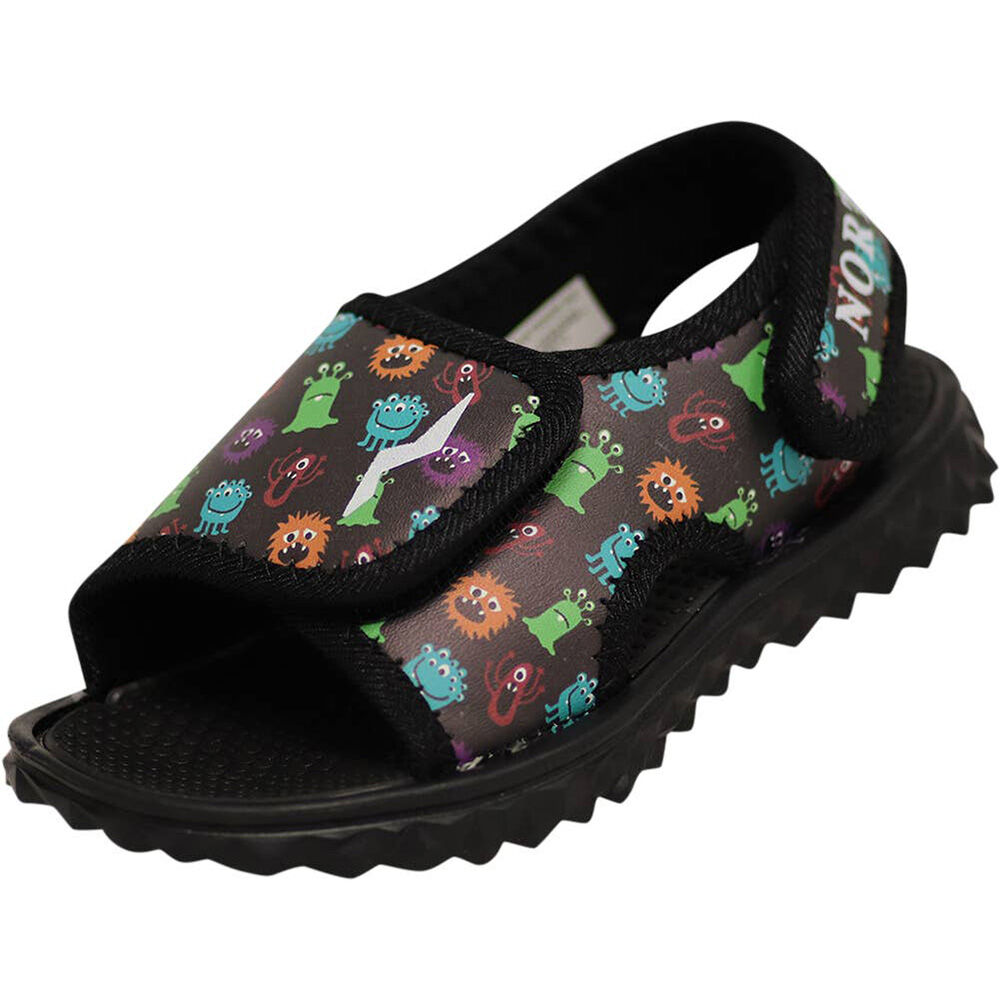 image of Boys' 5-10 Monsters Slide Sandals