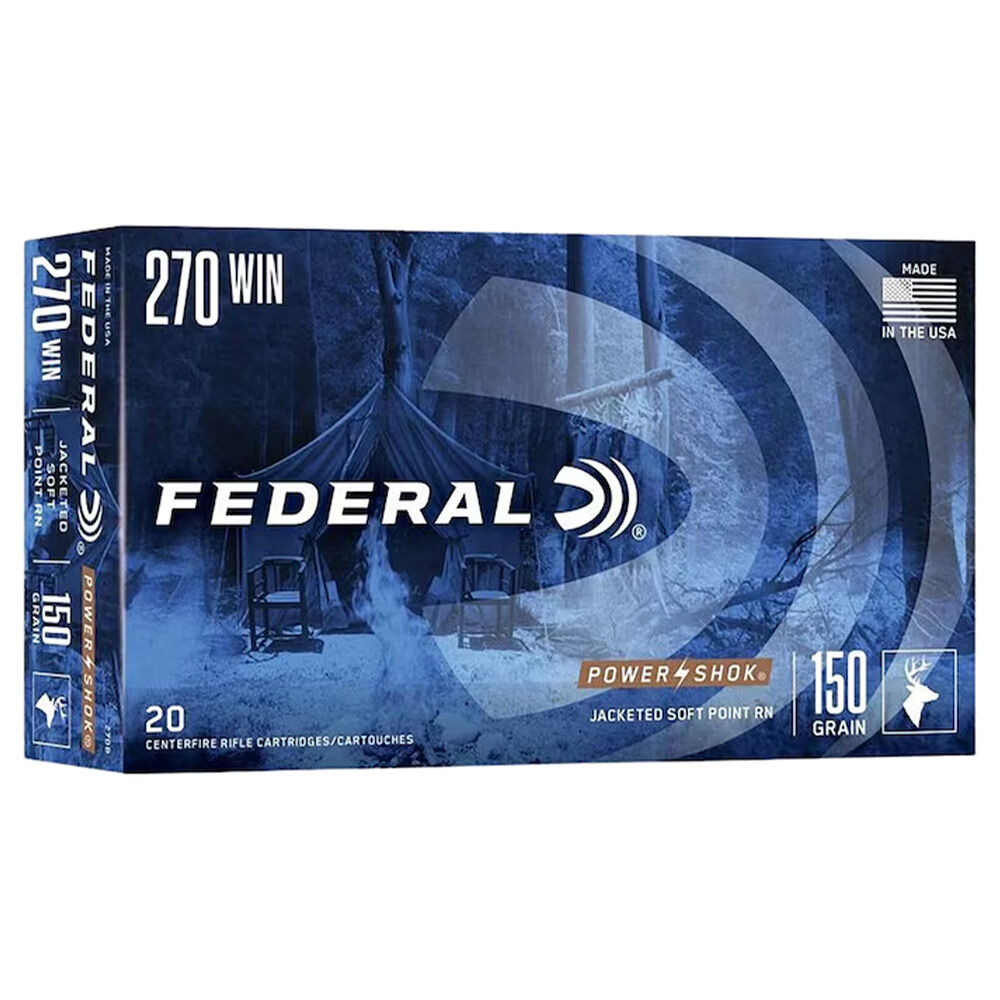 image of Power-Shok 270 Winchester 150 Grain Rifle Ammunition, 20 rds
