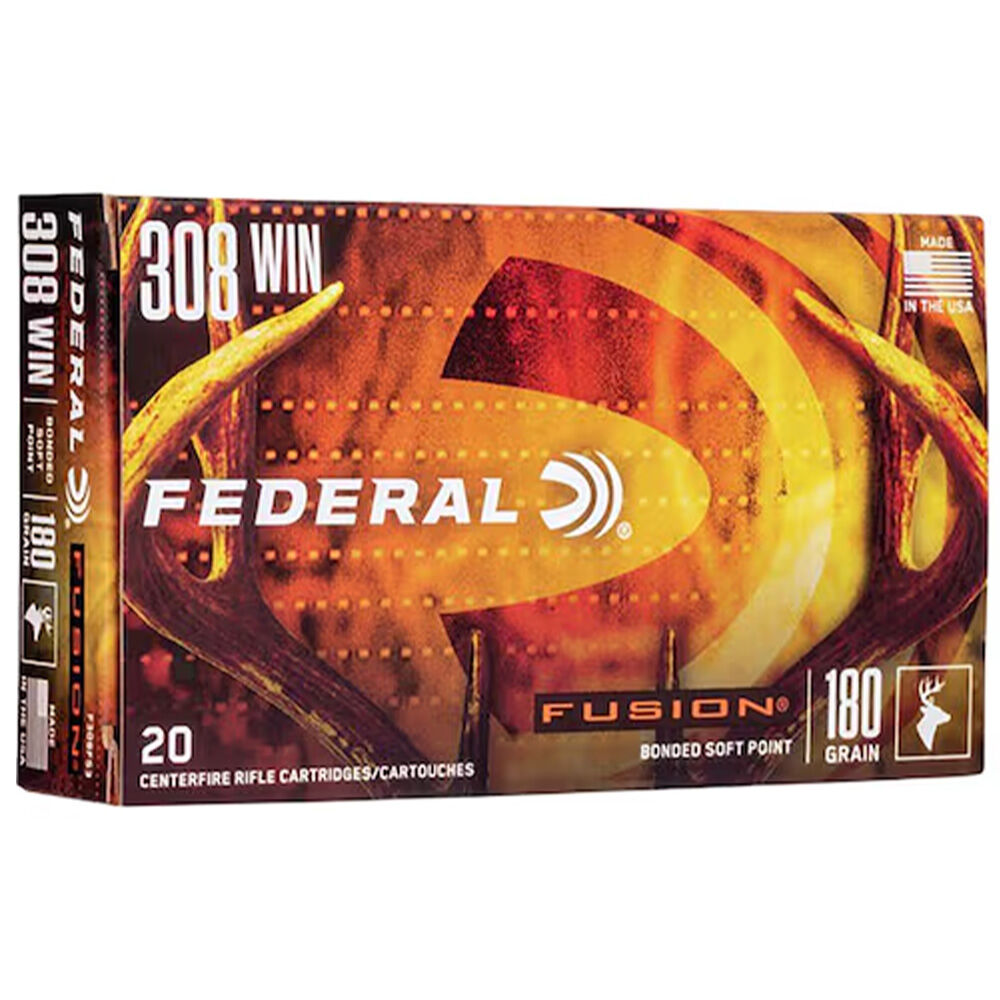 image of Fusion MSR 308 Winchester 180 Grain Rifle Ammunition, 20 rds