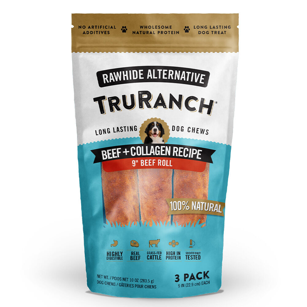 image of 9 in Colla-Rolls Dog Chew Treats, Beef, 3 pk