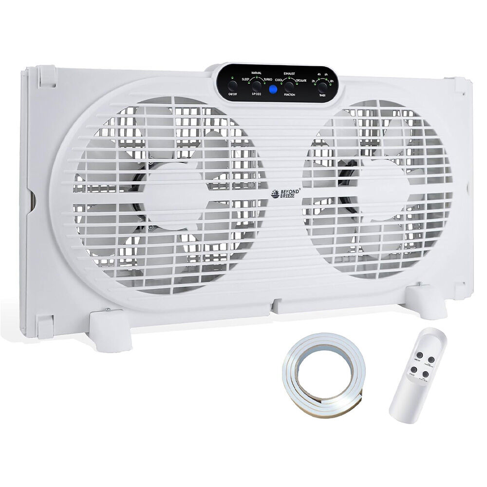 image of 3 Speeds Window Fan with Timer/Alarm