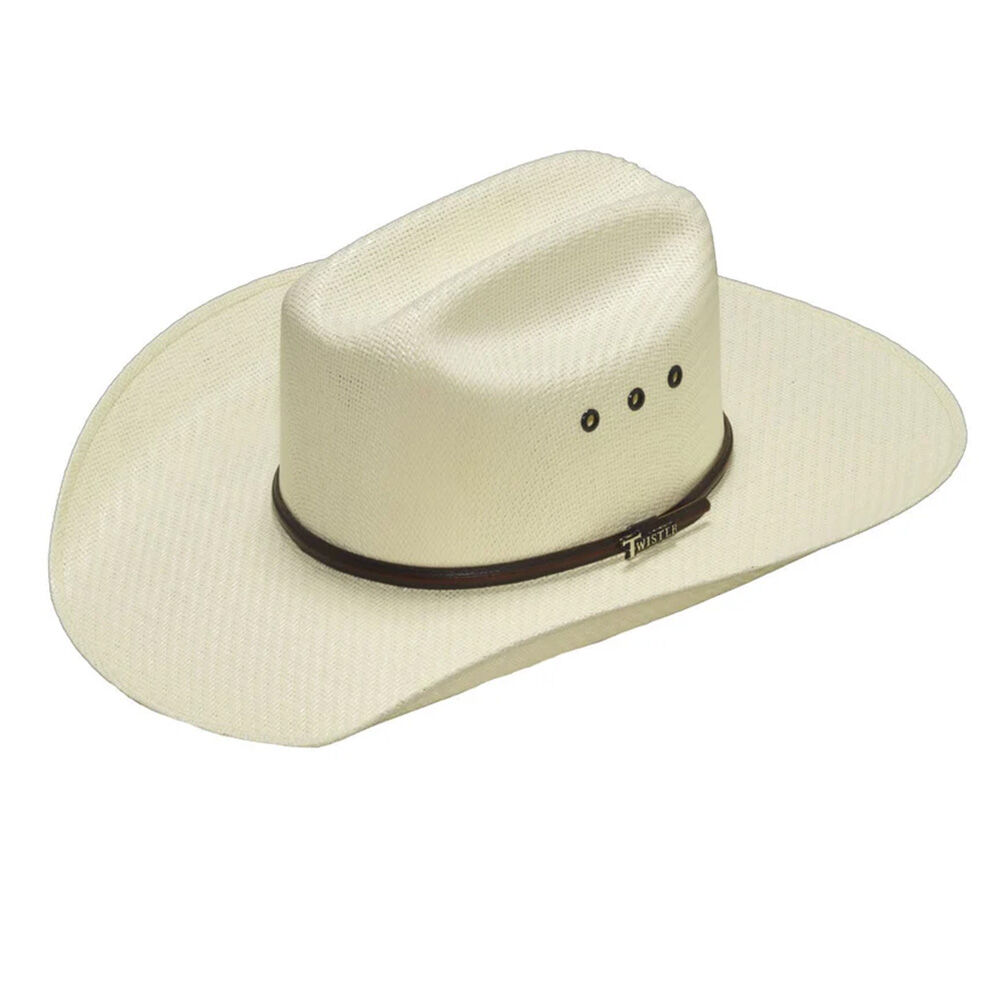 image of Men's Shangtung Straw Western Hat