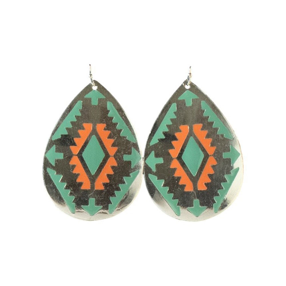 image of Women's Teardrop Southwest Earrings