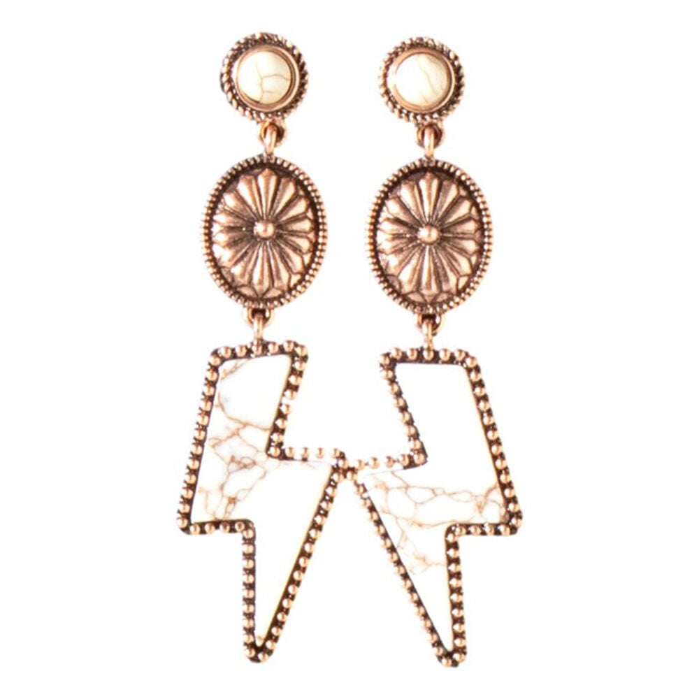 image of Women's Lightning Bolt Earrings
