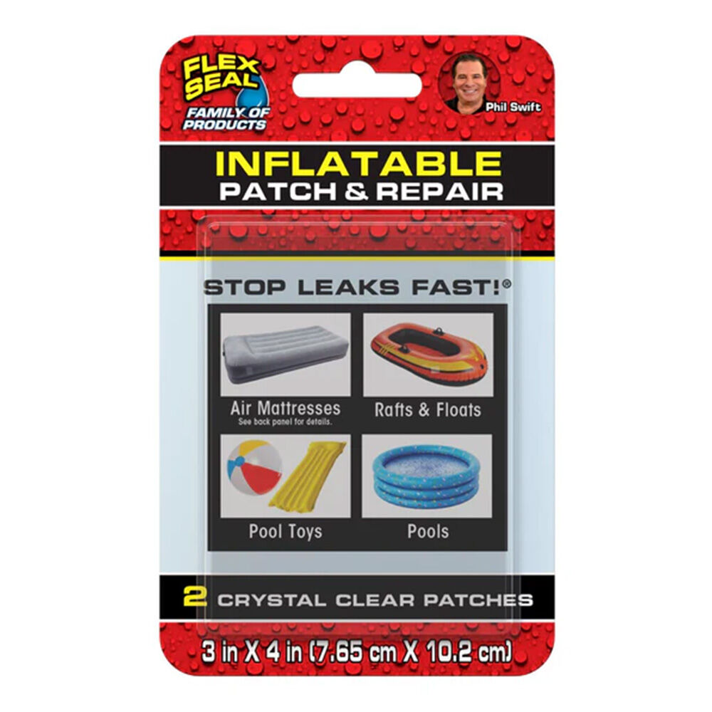 image of Inflatable Patch and Repair Kit, Clear, 8 pk
