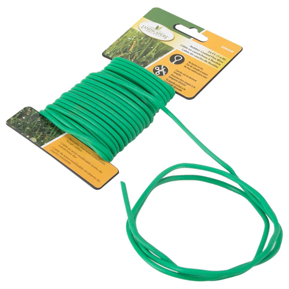 image of Rubber Coated Flex Wire, 25 ft