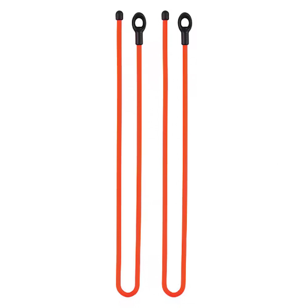 image of 24 in Reusable Rubber Sturdy Integrated Loop, Bright Orange, 2 pk