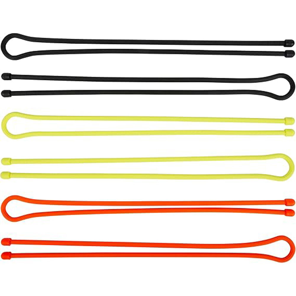 image of 32 in Gear Tie ProPack, Assorted Colors, 6 pk